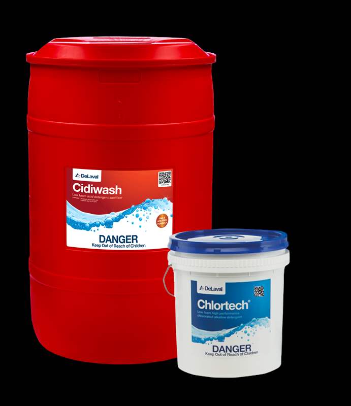 Red Cidiwash 200L plus Chlortech pail.png